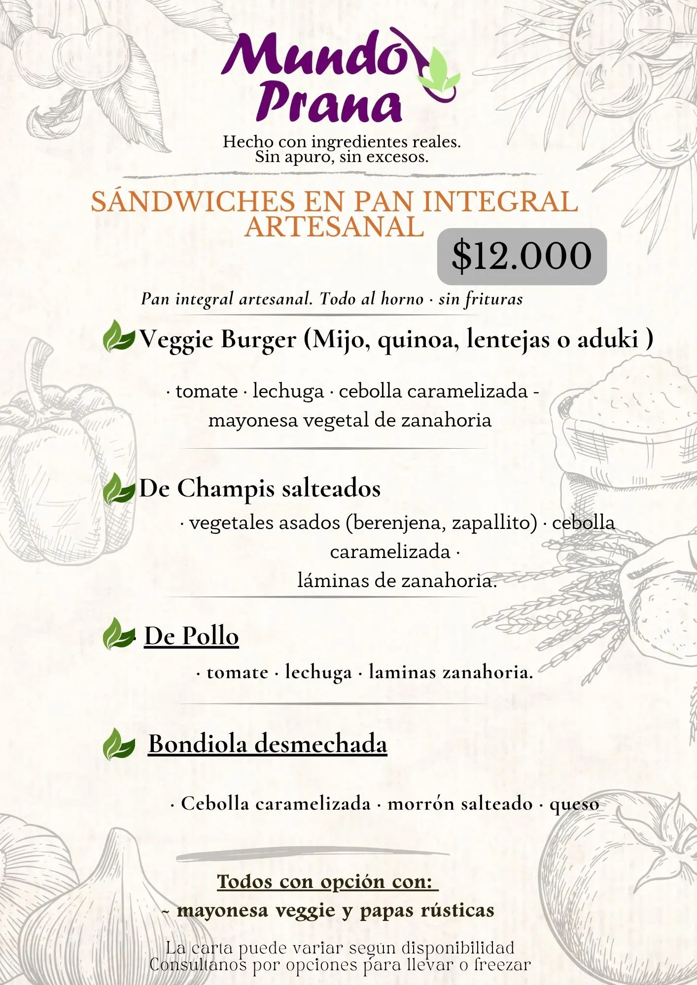 Carta fija Mundo Prana