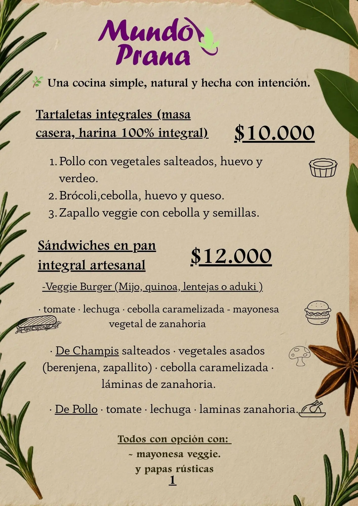 Carta fija Mundo Prana